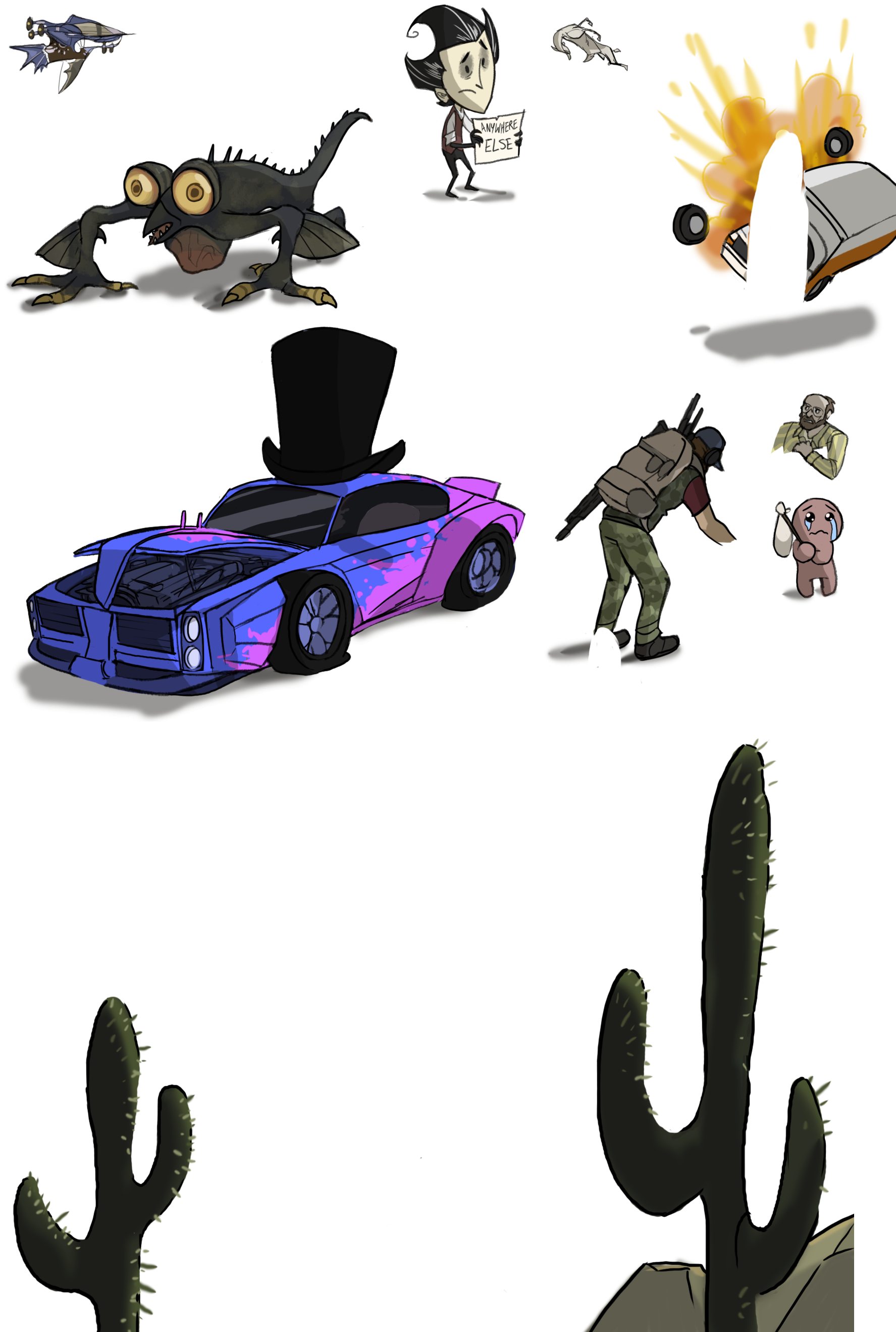 Roadtrip sprites