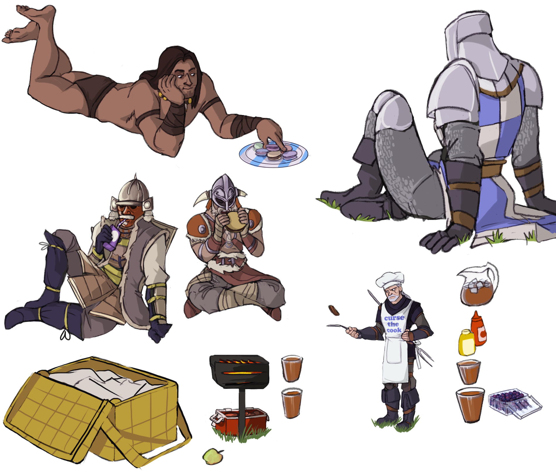 Picnic sprites