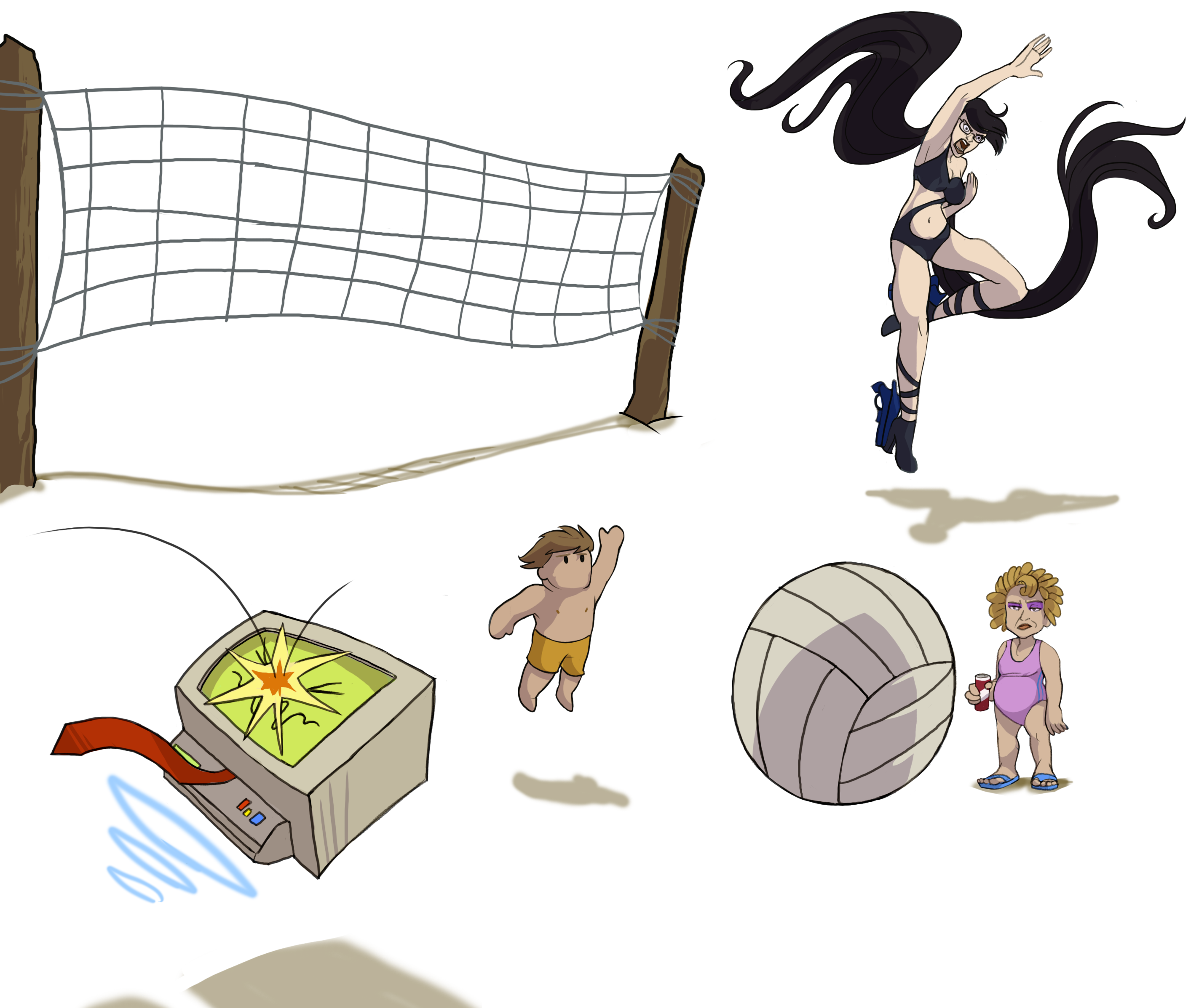 Volleyball sprites